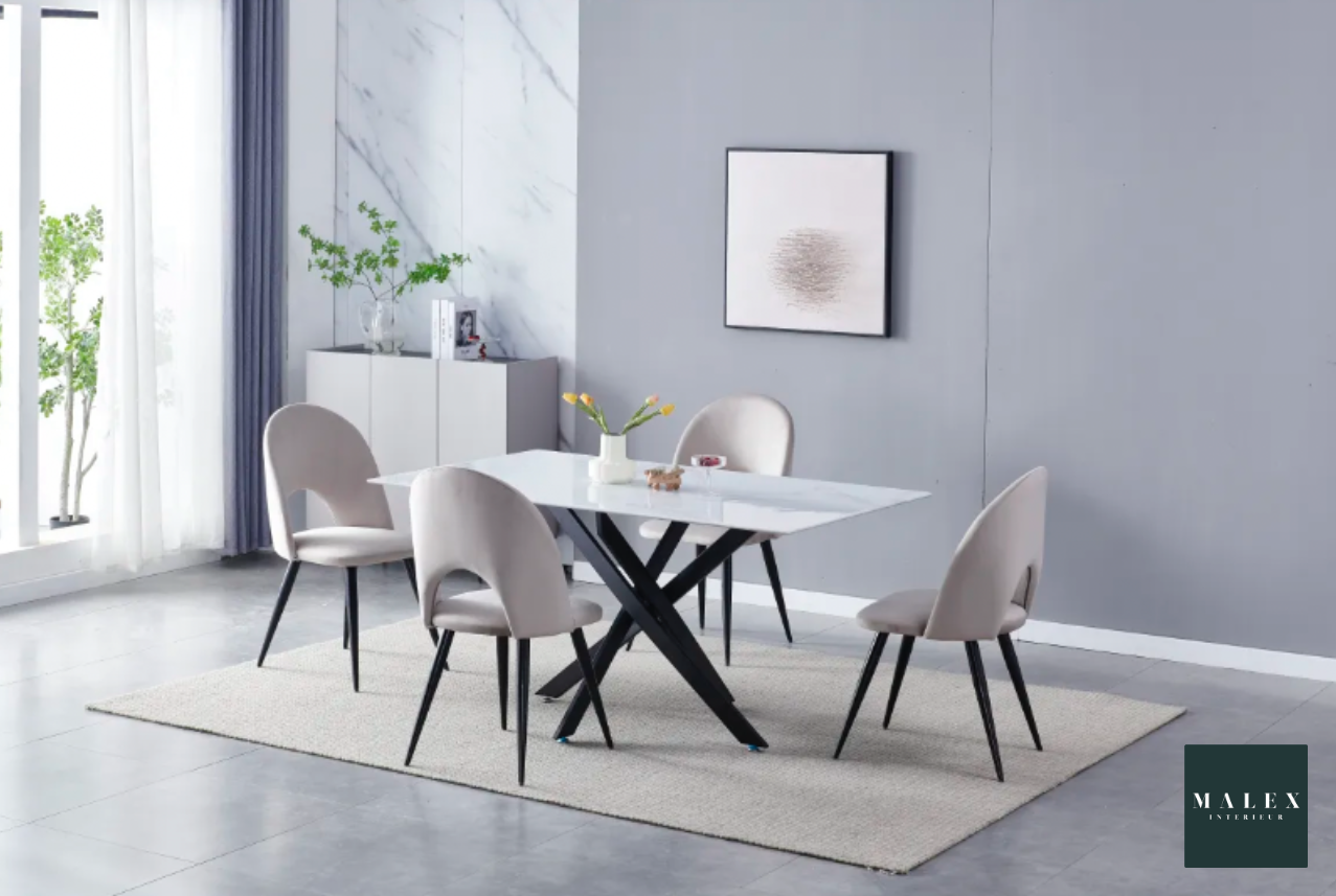 Ensemble Jessica + Chaises Amélia