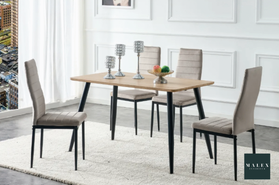 Ensemble Ammo + Chaises Tolia