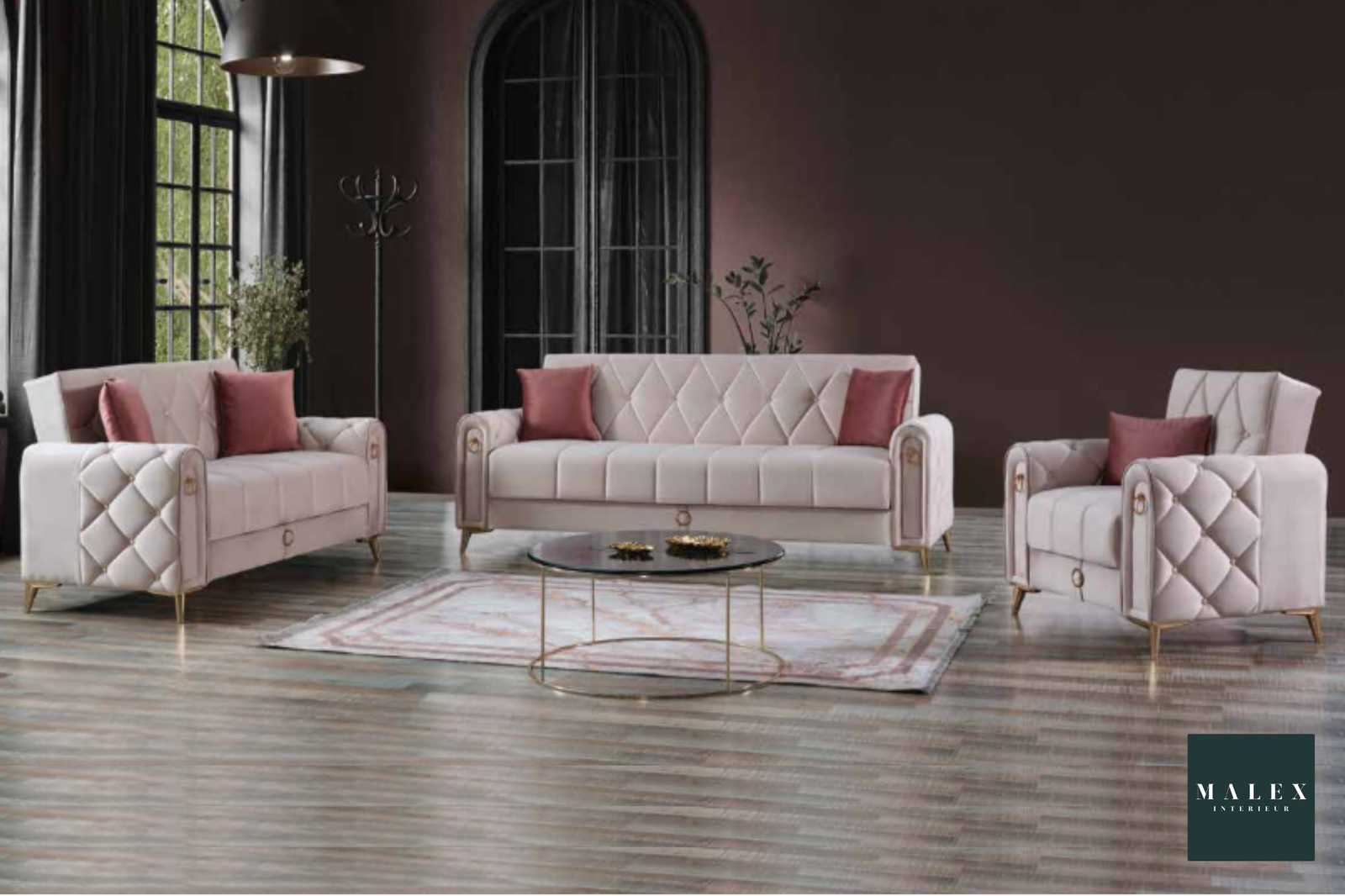 Canapé 3-2-1 Marrakech + 2 Rideaux OFFERT