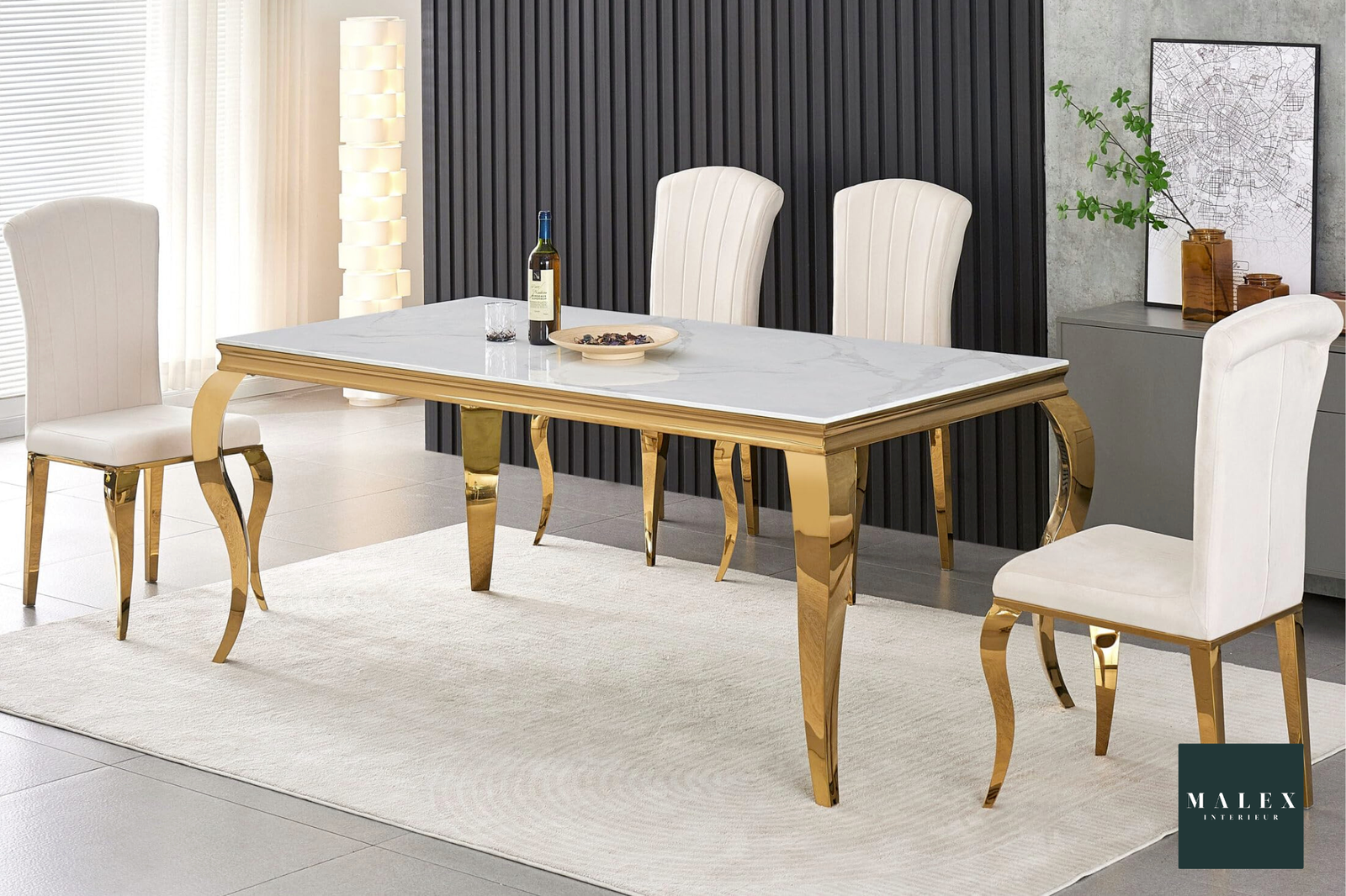 Ensemble Baroque + Chaises Louis