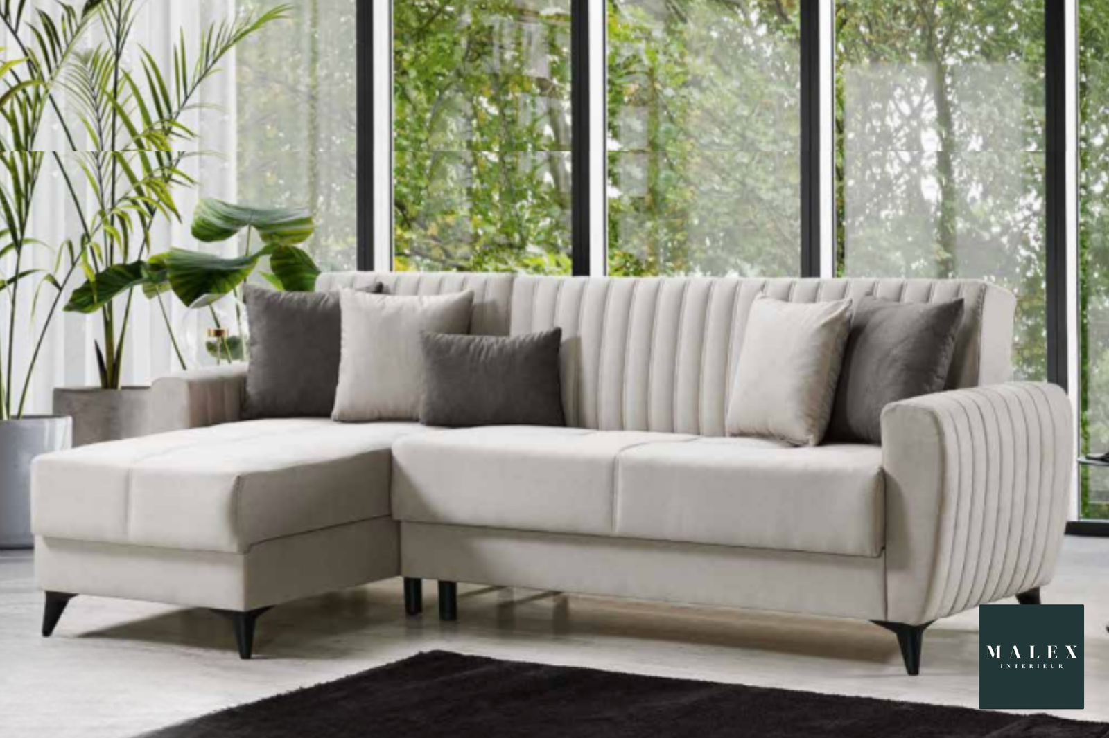 Canapé d'angle Lena