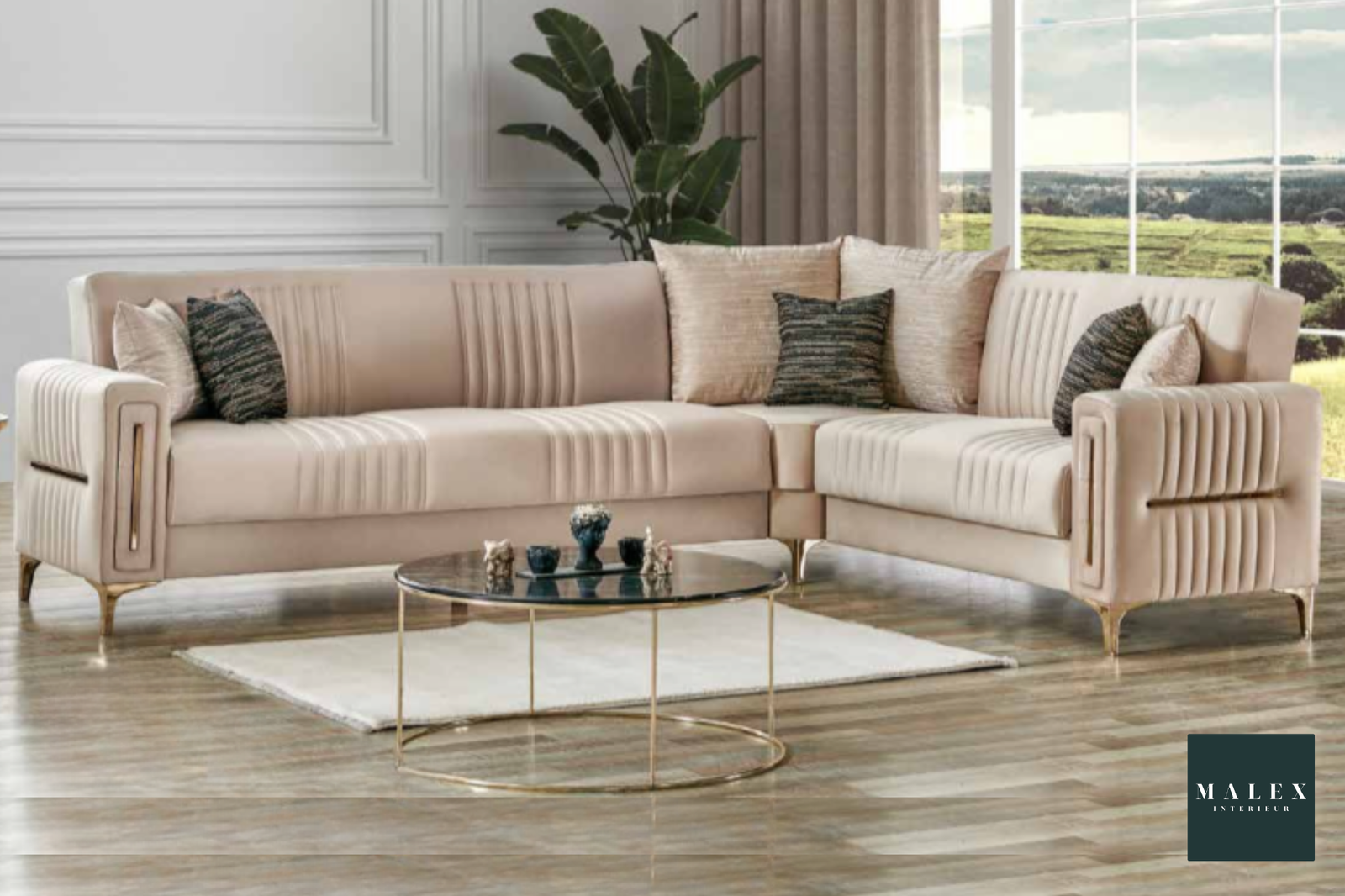 Canapé d'angle Moreno