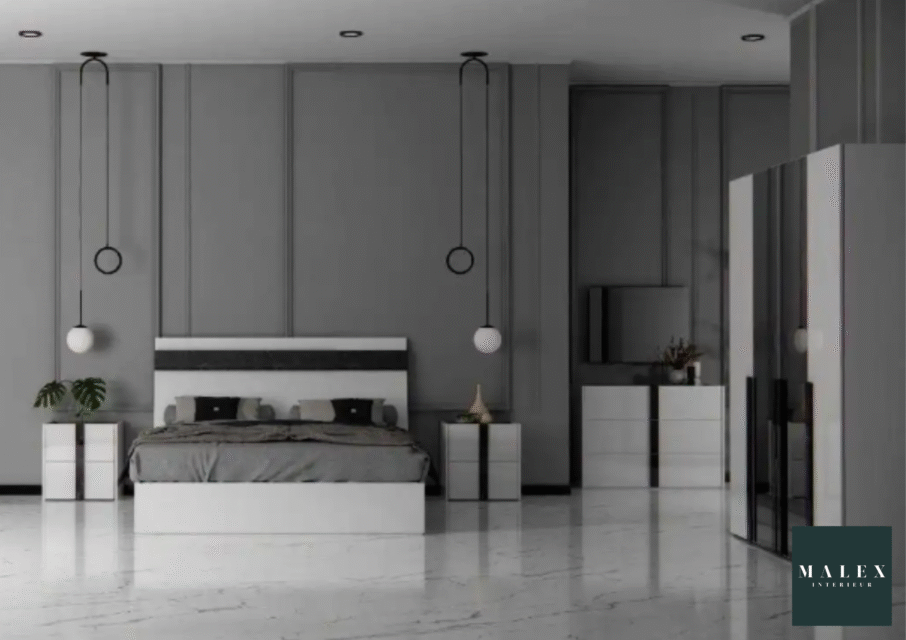 Chambre complète Luxy avec sommier