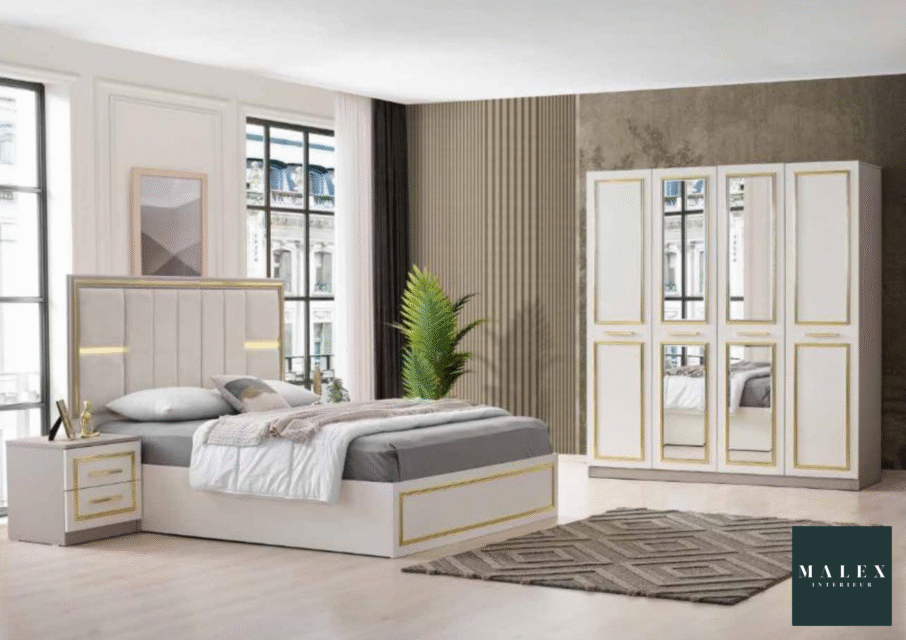 Chambre complète Paris avec sommier