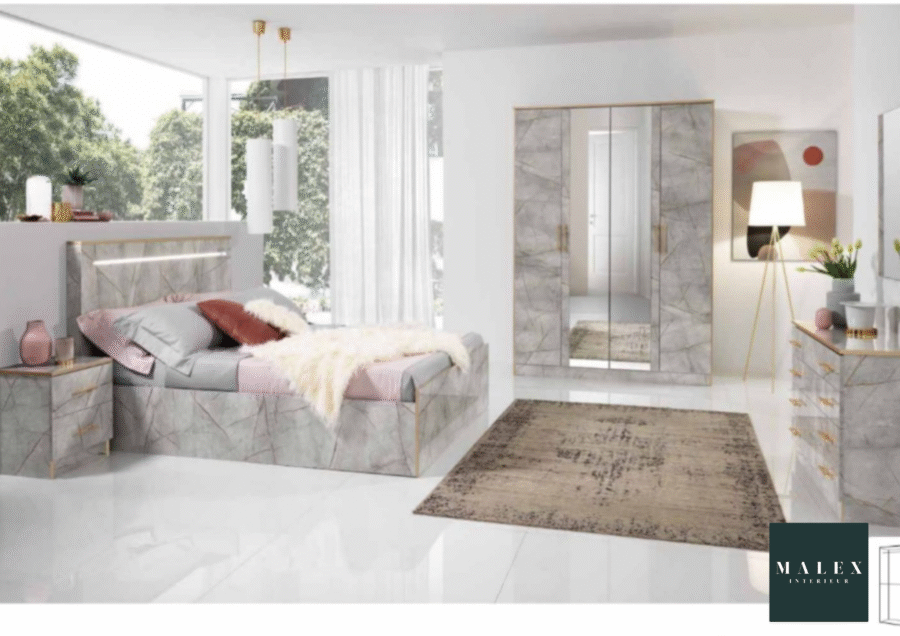 Chambre complète Alice avec sommier