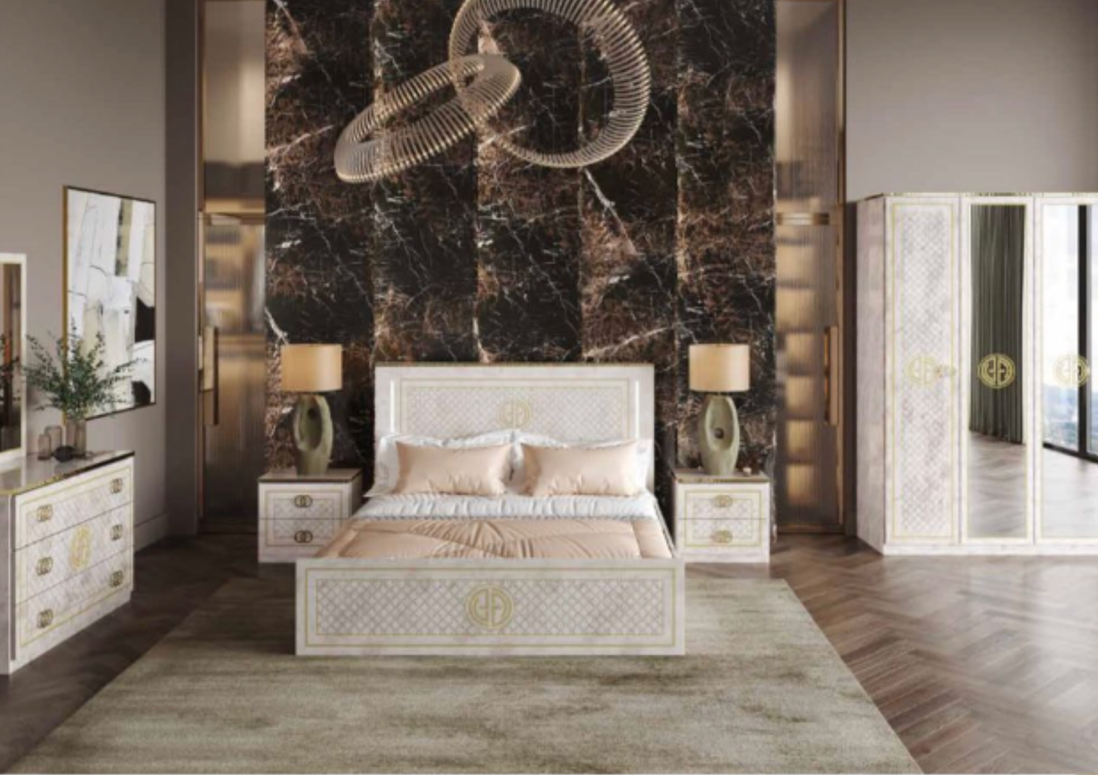 Chambre complète Gugi Soft avec sommier