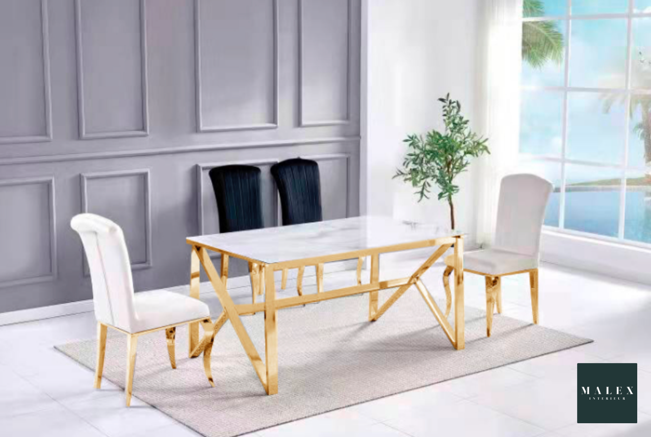 Ensemble Majestic + Chaises Louis