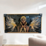 Tableau Femme avec Ailes