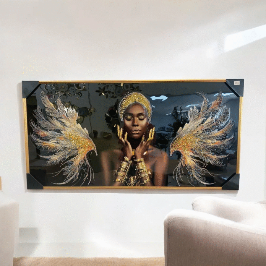 Tableau Femme avec Ailes