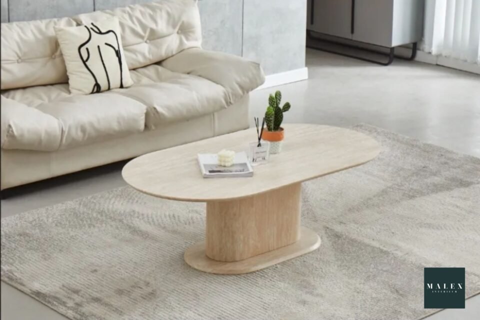 Table basse Travertin