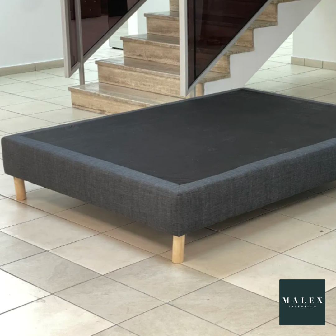 Sommier Tapissier noir