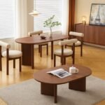 Ensemble Table à manger + Table basse Ambre